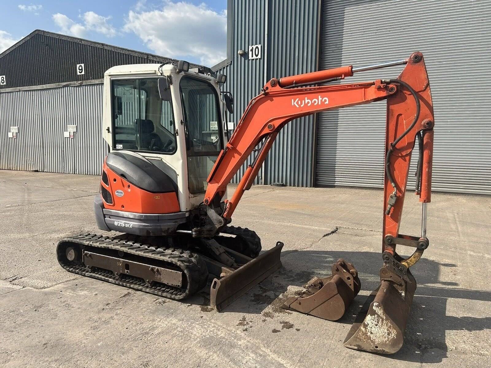 Kubota U27-4, (2018), 1578 heures, 2.7T – occasion