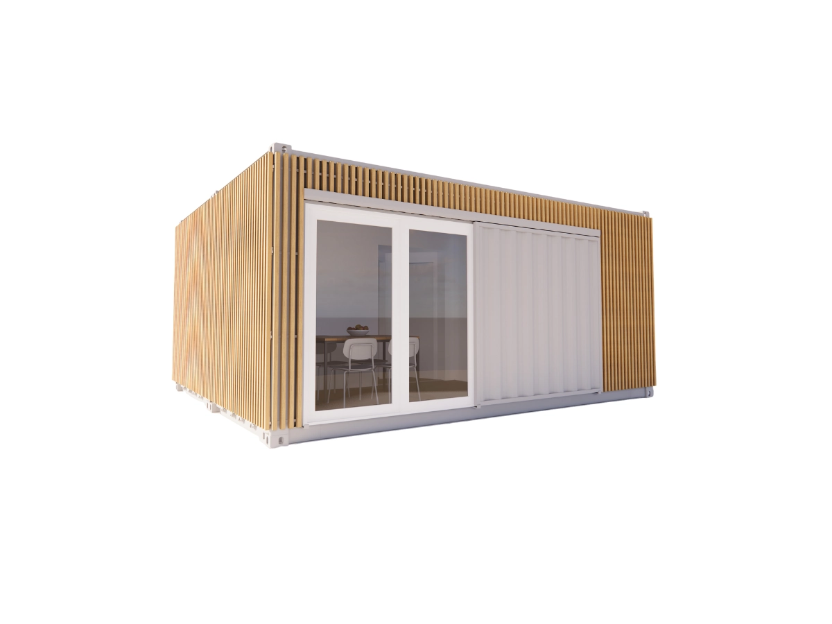 STUDIO EN CONTAINER 23 M² LIL ROBIN’S HOUSE