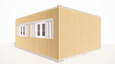 STUDIO EN CONTAINER 23 M² LIL ROBIN’S HOUSE