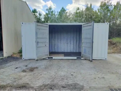 Container maritime 20 pieds à portes latérales