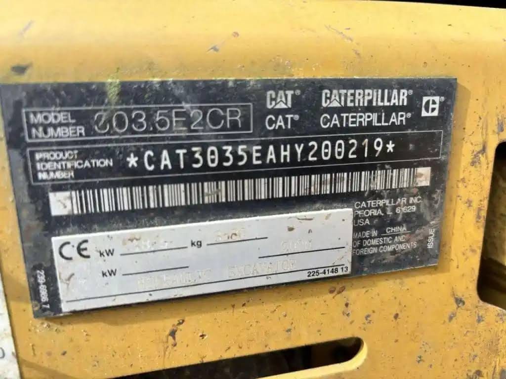 Caterpillar 303.5E CR, (2020), 1436 heures, 3.6T – occasion