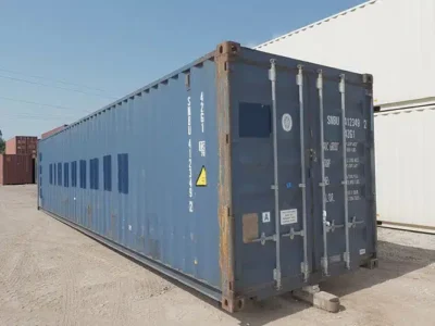 CONTAINER MARITIME 40 PIEDS DRY DERNIER VOYAGE