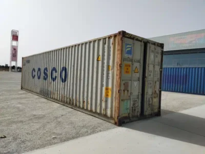Container maritime 40 Pieds HIGH CUBE DERNIER VOYAGE