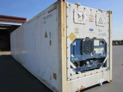 CONTAINER MARITIME FRIGORIFIQUE D’OCCASION 40 PIEDS HIGH CUBE