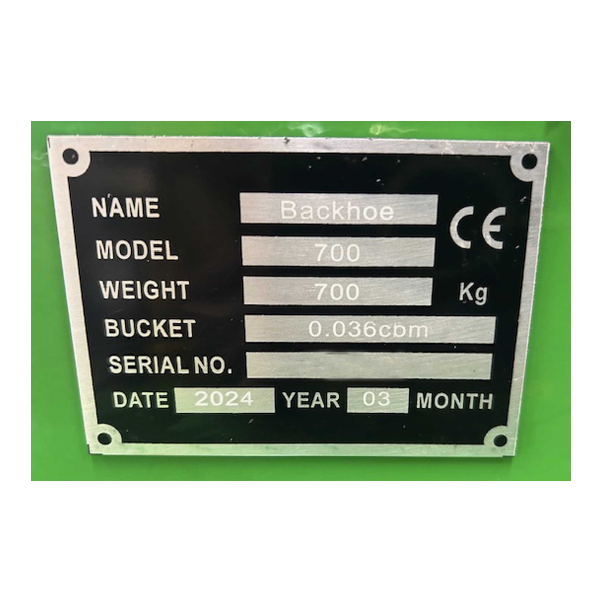 Mini-pelle sur roues Caivu HFT7