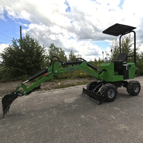 Mini-pelle sur roues Caivu HFT7