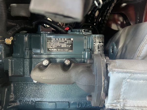 Mini Pelle Rotative BAIMSE 1800 kg, Moteur Kubota 3 Cylindres