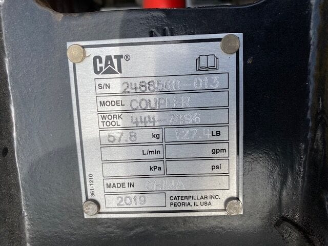 Mini-pelle CATERPILLAR 305E Neuve